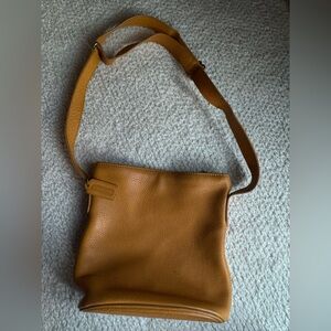 Vintage Coach Caramel Leather Shoulder Bag
